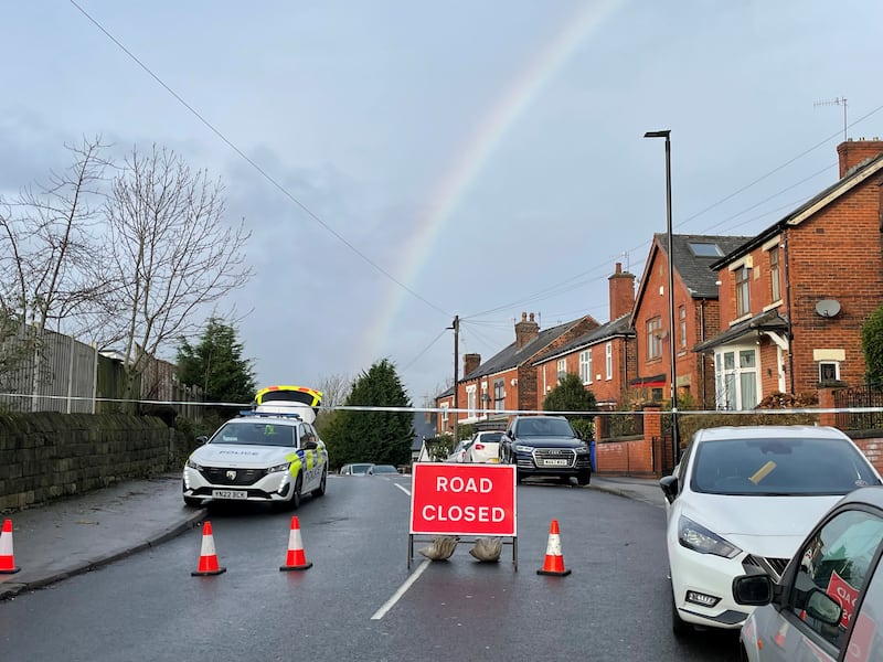 A police cordon on Scott Road, Burngreave (Dave Higgens/PA Wire