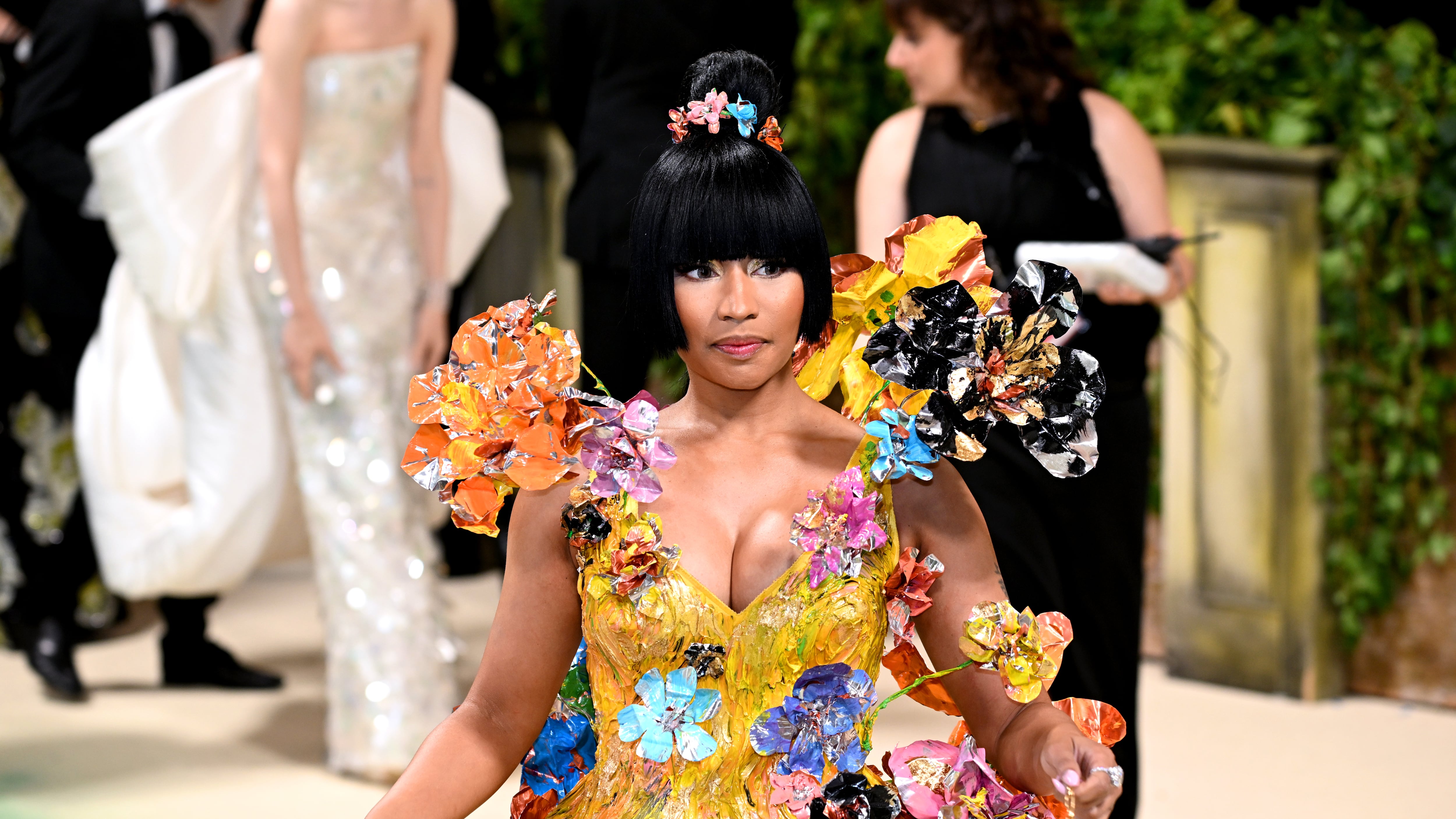 Singer Nicki Minaj at the Met Gala