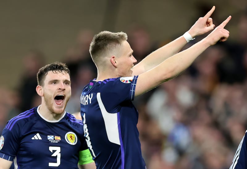 Manchester United midfielder Scott McTominay will be one of the Scotland players hoping to ruin the opening game for hosts Germany.