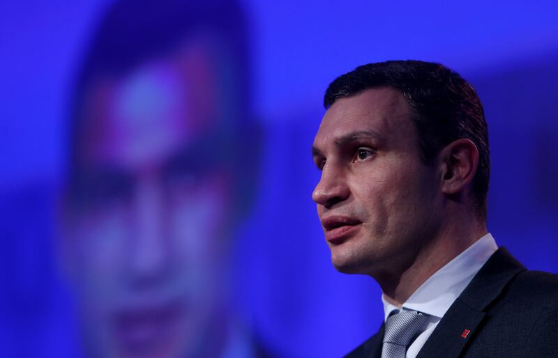 Mayor of Kyiv Vitali Klitschko