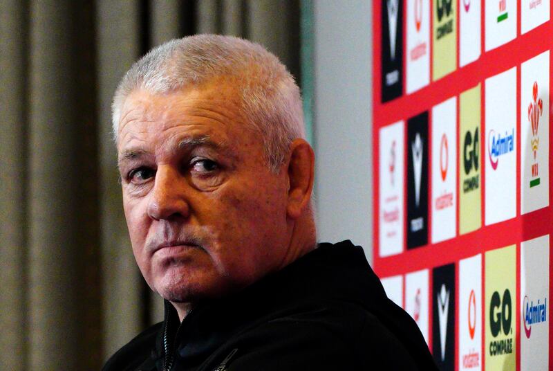 Wales head coach Warren Gatland will oversee Tests against South Africa and Australia