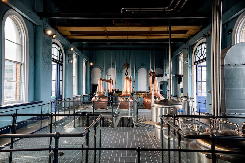 Based in the historic Titanic Pumphouse, Titanic Distillers is the venue for Joyce Greenaway's one-woman play Whiskey War