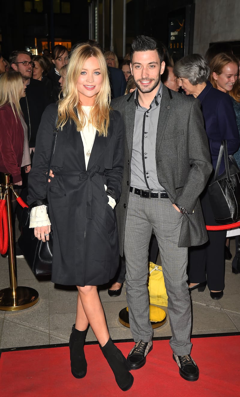 Laura Whitmore (left) and Giovanni Pernice