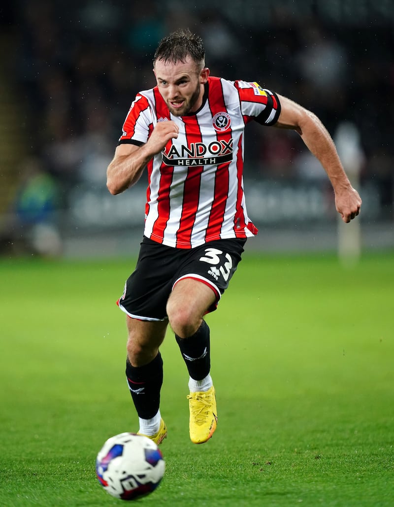 Wales defender Rhys Norrington-Davies played with George Baldock at Sheffield United for several seasons