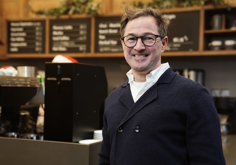 Coffeeangel founder Karl Purdy at their premises on Lower Mount Street, Dublin. Picture date: Friday December 20, 2024. PA Photo. See PA story IRISH JOGrady . Photo credit should read: Brian Lawless/PA Wire