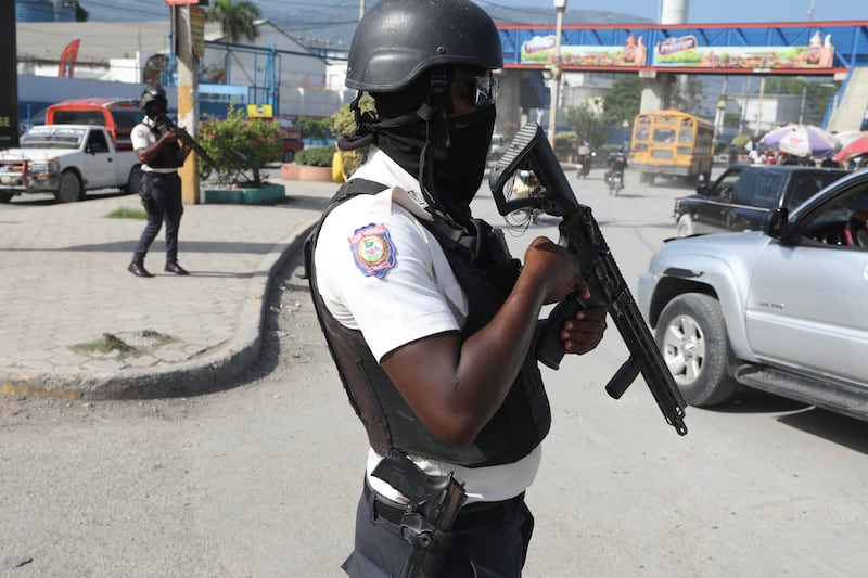 Haiti has long called for assistance to quell the gangs (AP)