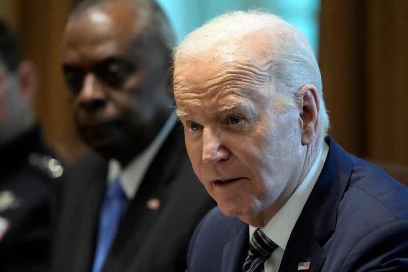 The White House has blocked the release of audio from US President Joe Biden’s interview with a special counsel about his handling of classified documents (Susan Walsh/AP)