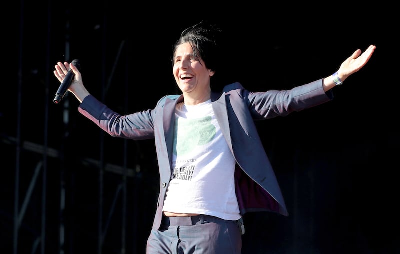 Sharleen Spiteri, with her band Texas, will no longer perform at Edinburgh’s Hogmanay Concert in the Gardens, which has been cancelled due to bad weather